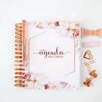 agenda della sposa deluxe cartonata 200 pagine spirale oro